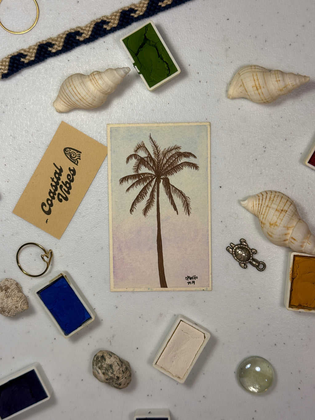 Mini Watercolor Art Cards - WC-014