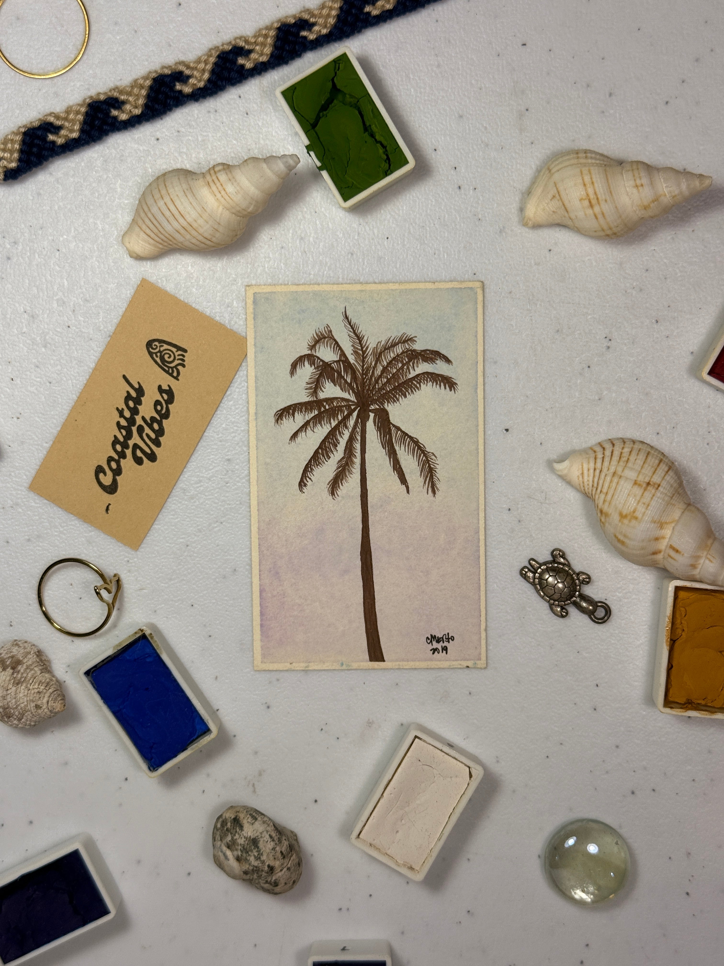 Mini Watercolor Art Cards - WC-014