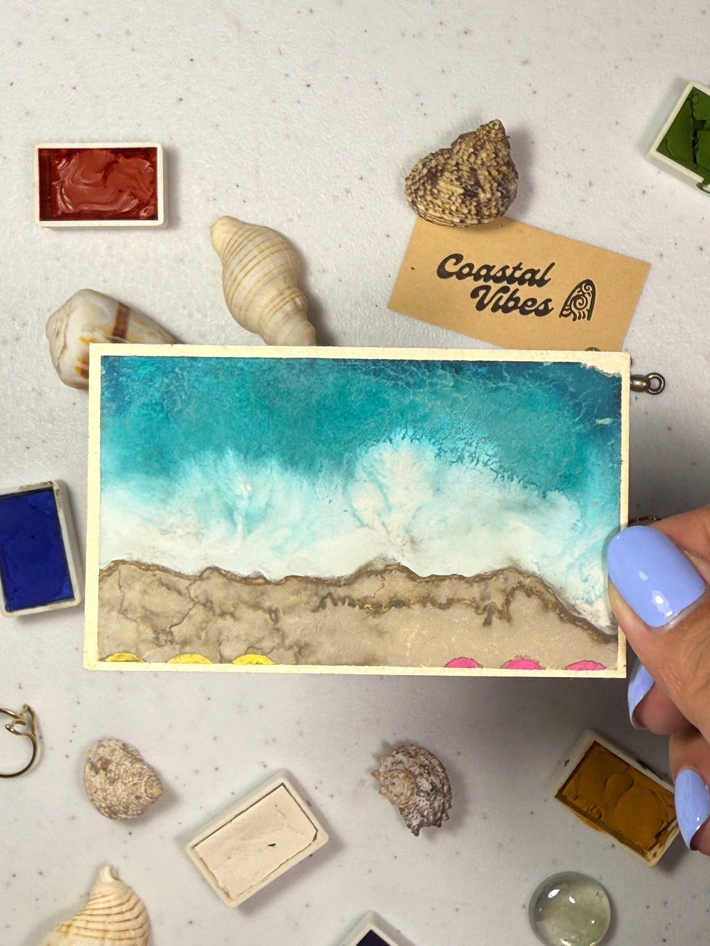 Mini Watercolor Art Cards - WC-004