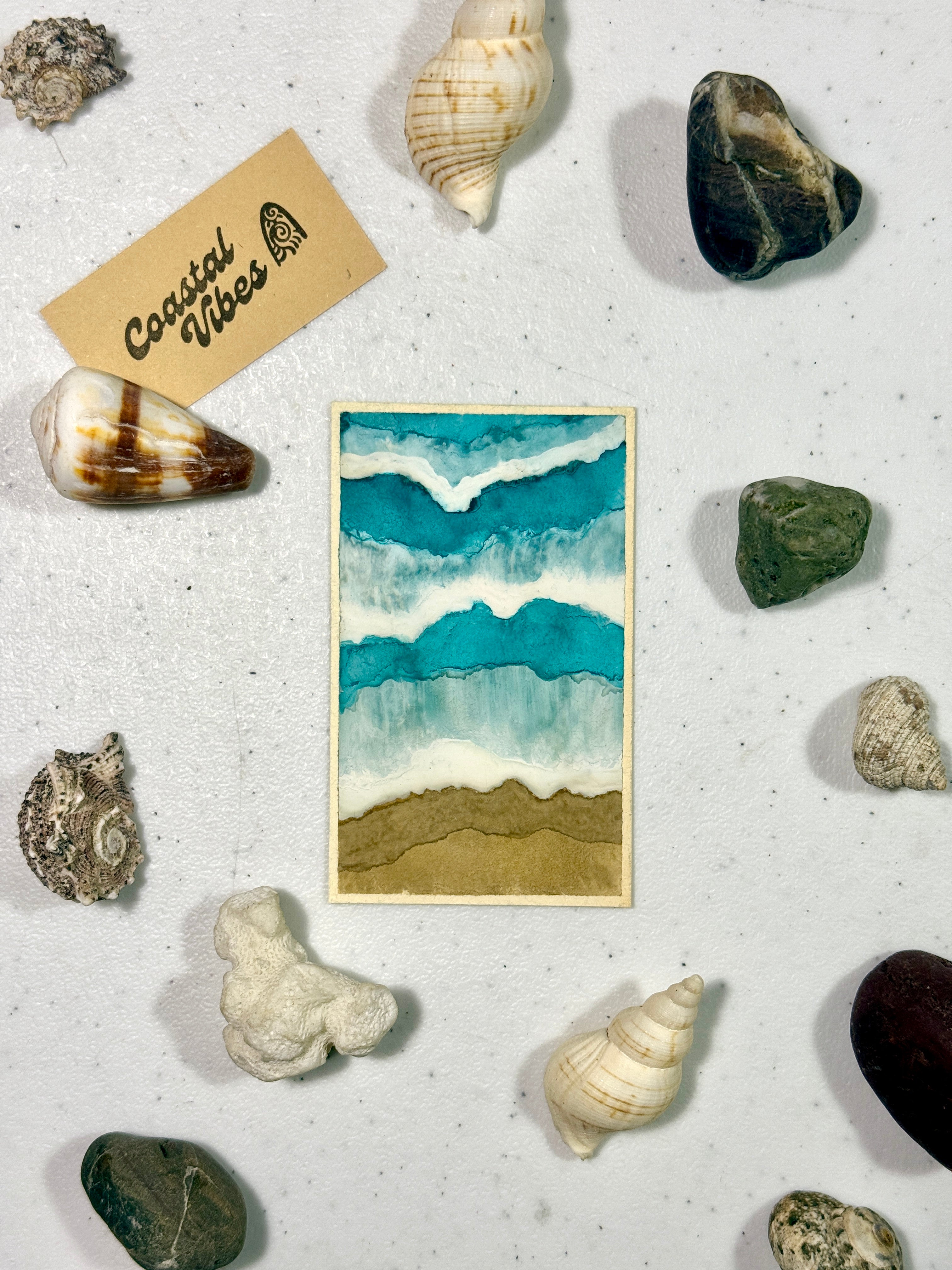 Mini Watercolor Art Cards - WC-023
