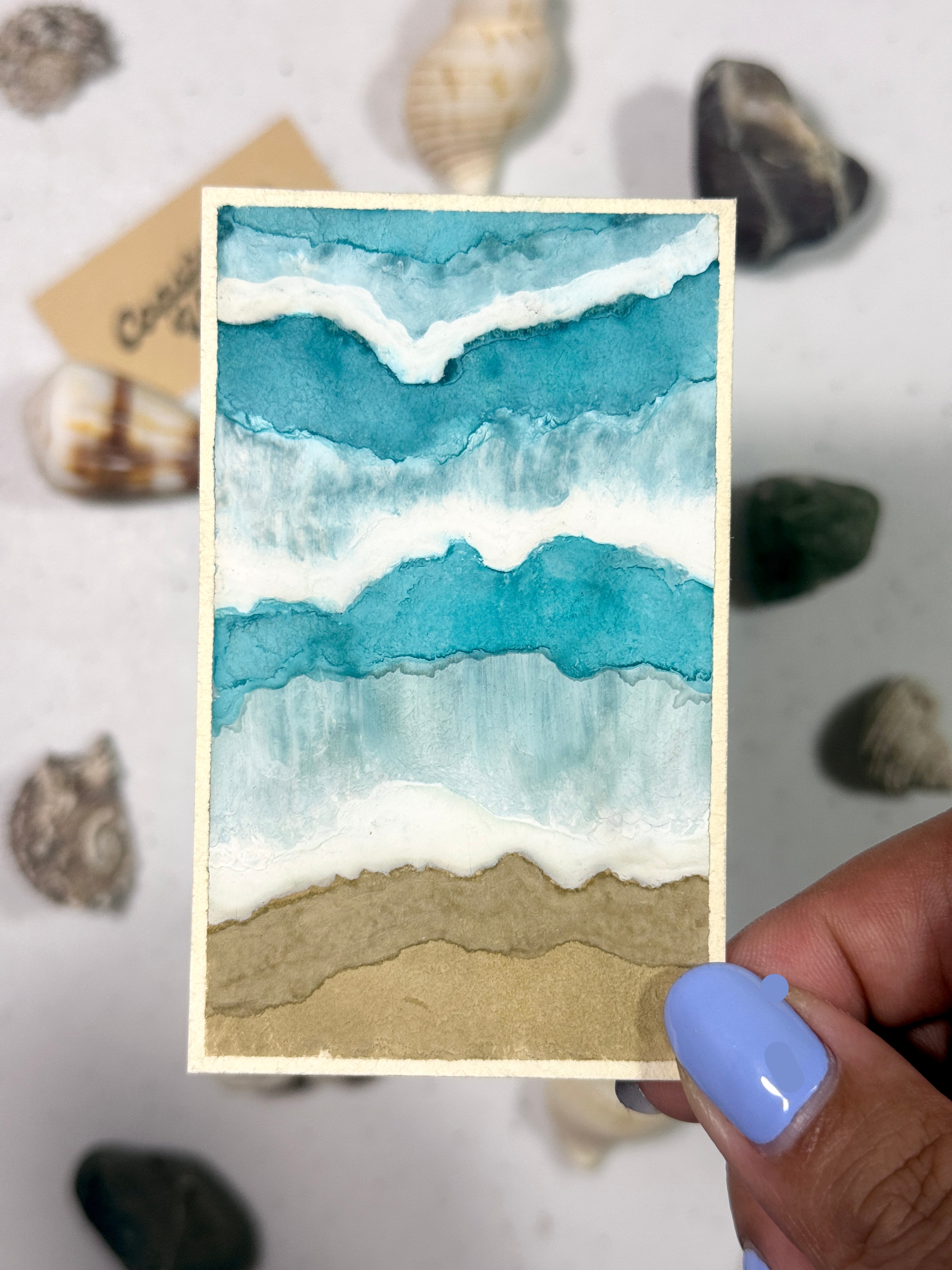 Mini Watercolor Art Cards - WC-023