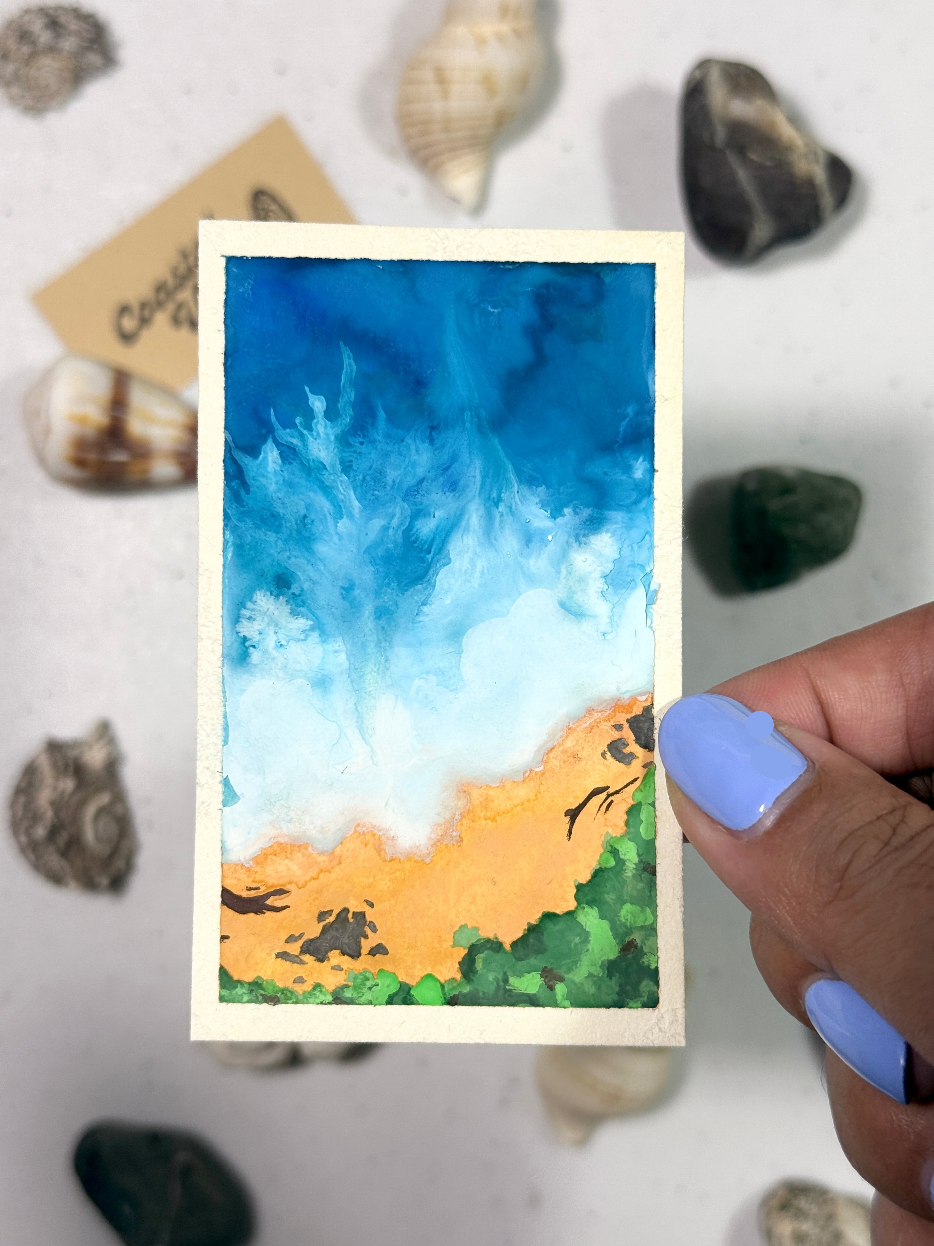 Mini Watercolor Art Cards - WC-024