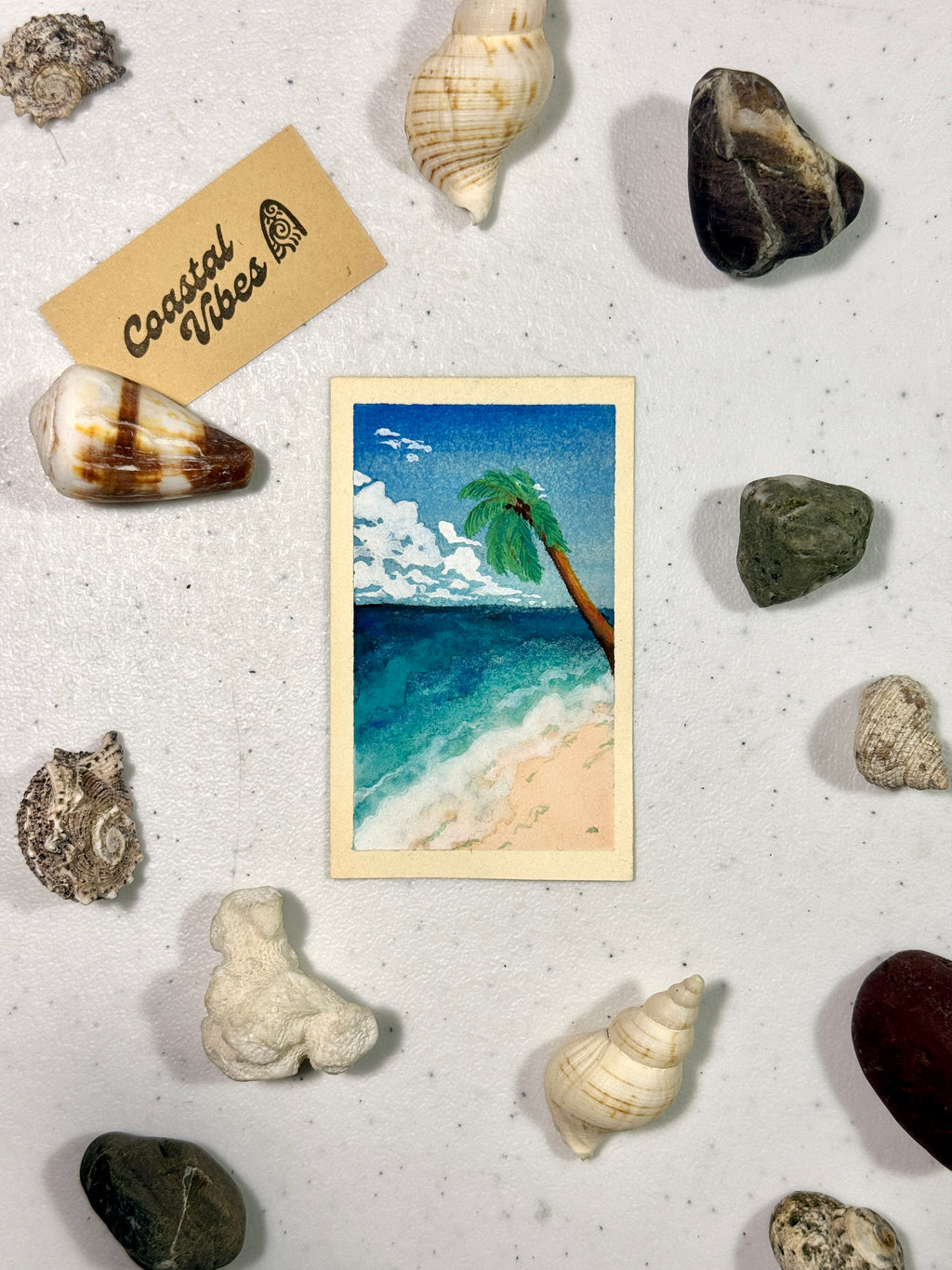 Mini Watercolor Art Cards - WC-027