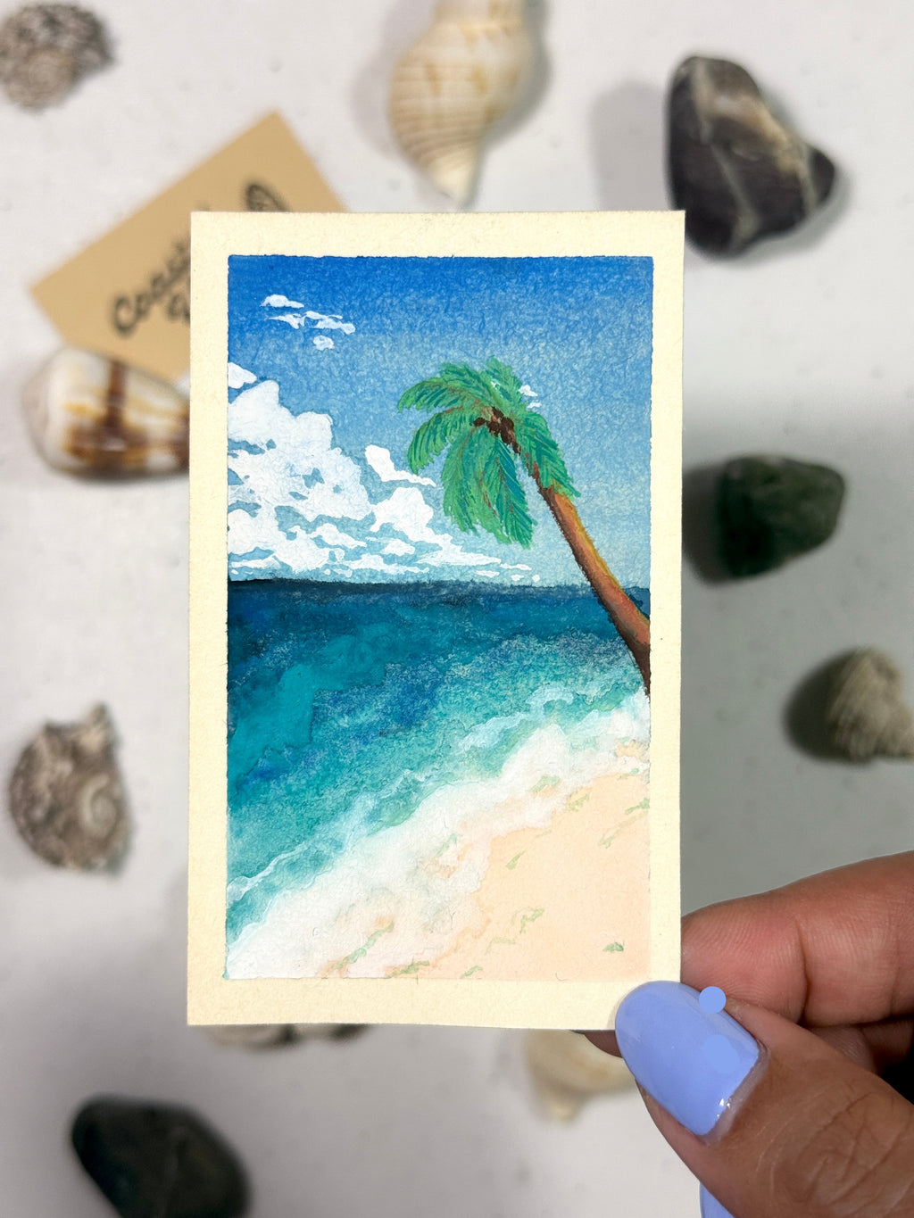 Mini Watercolor Art Cards - WC-027