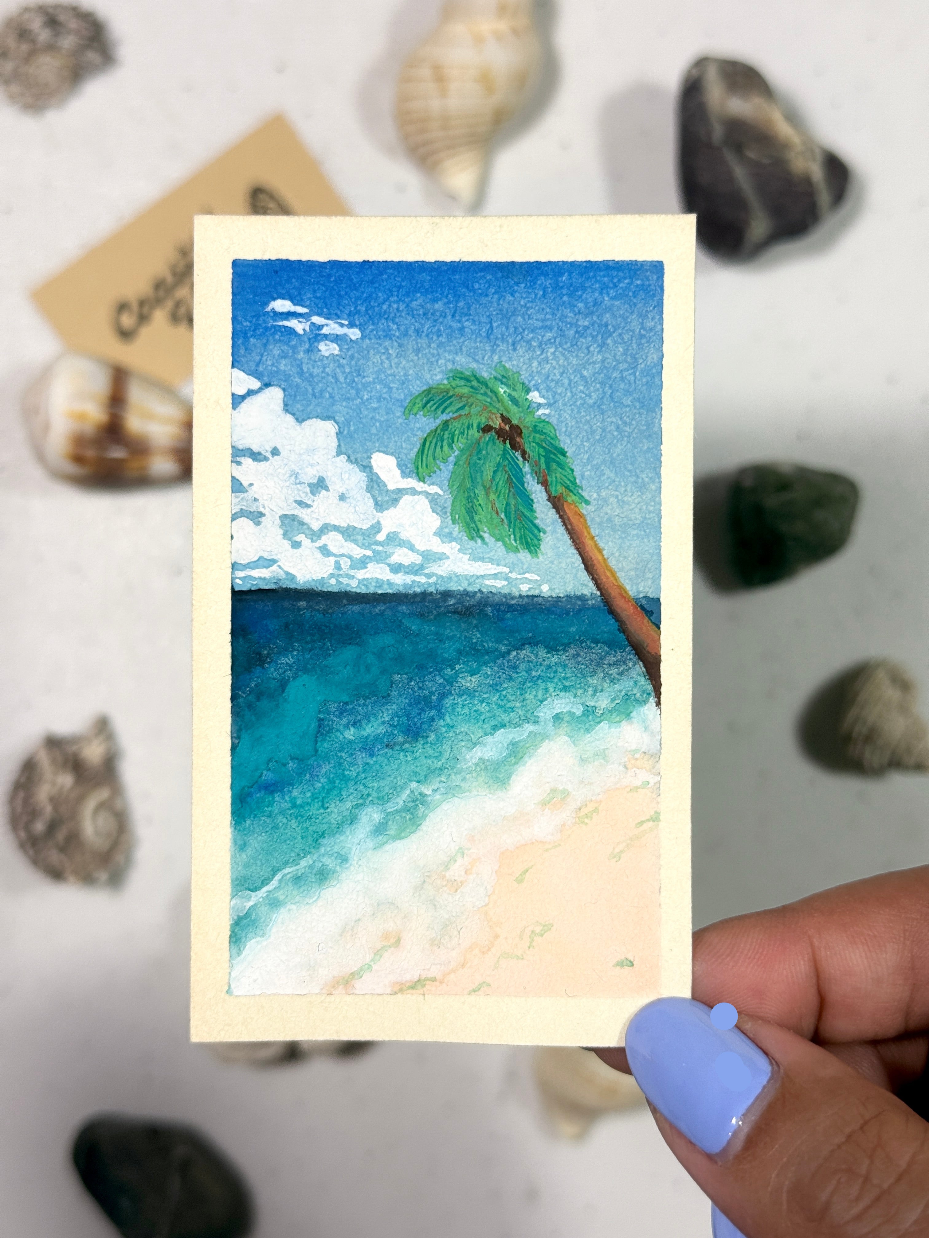 Mini Watercolor Art Cards - WC-027