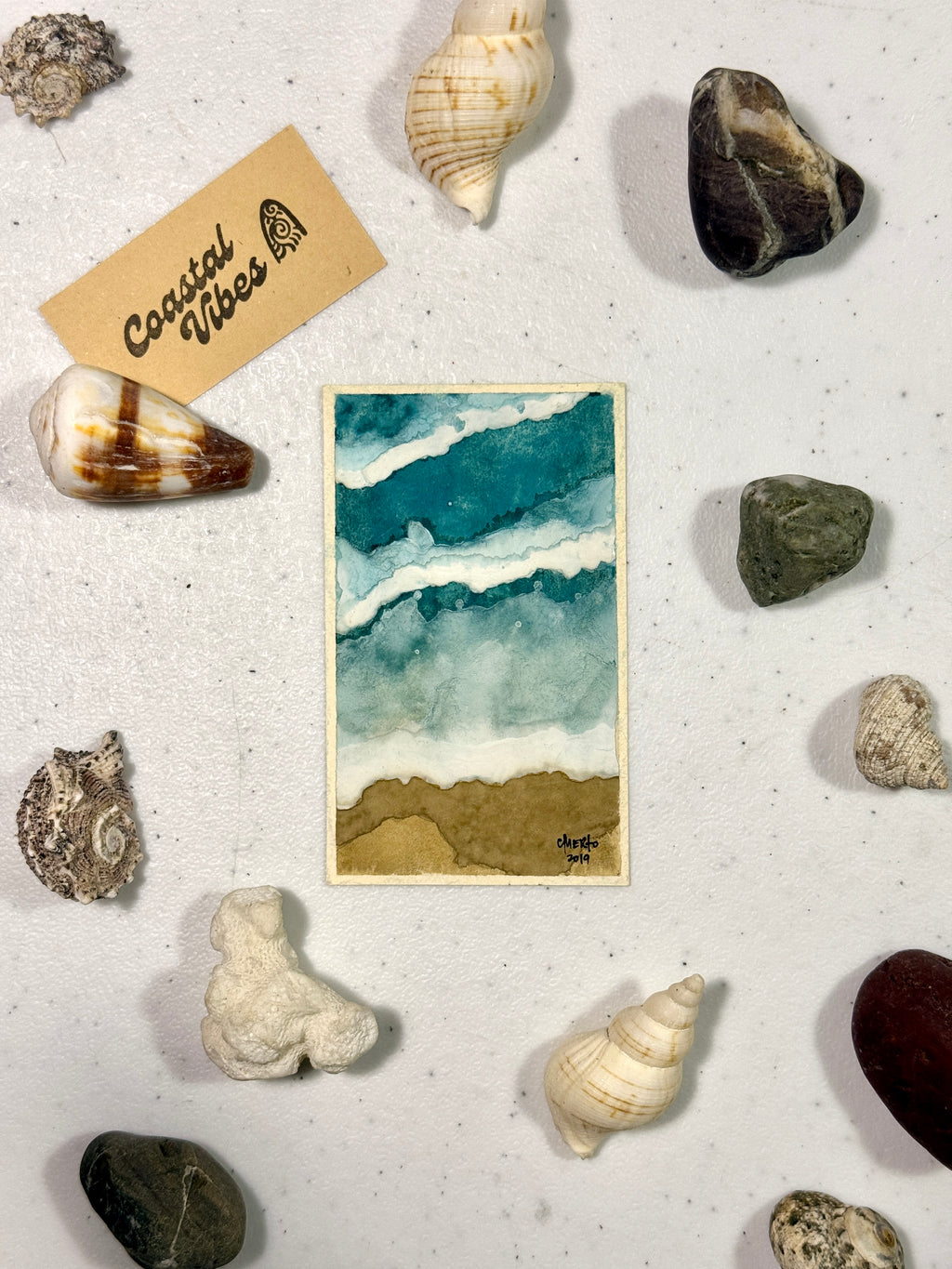Mini Watercolor Art Cards - WC-030