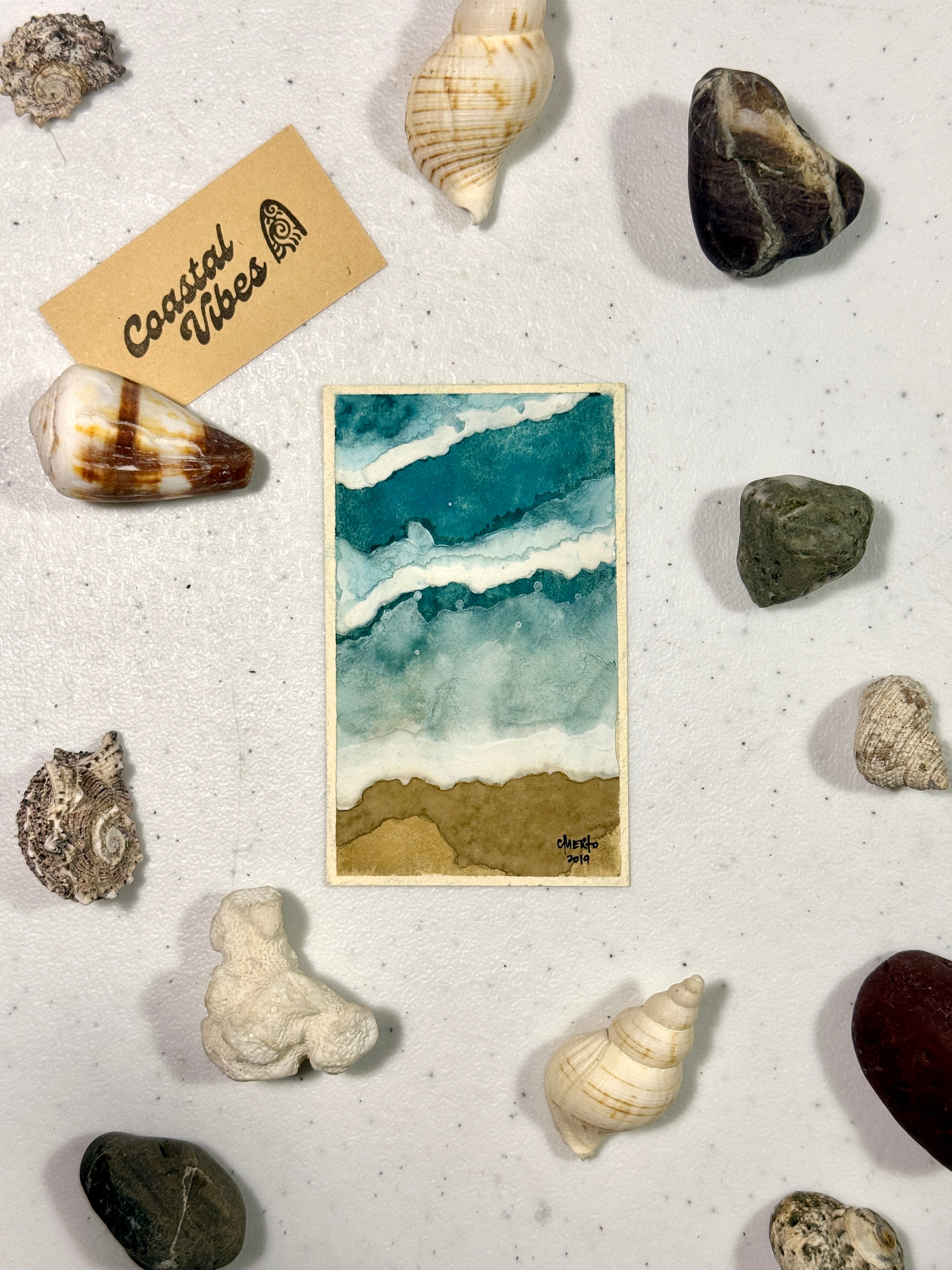 Mini Watercolor Art Cards - WC-030