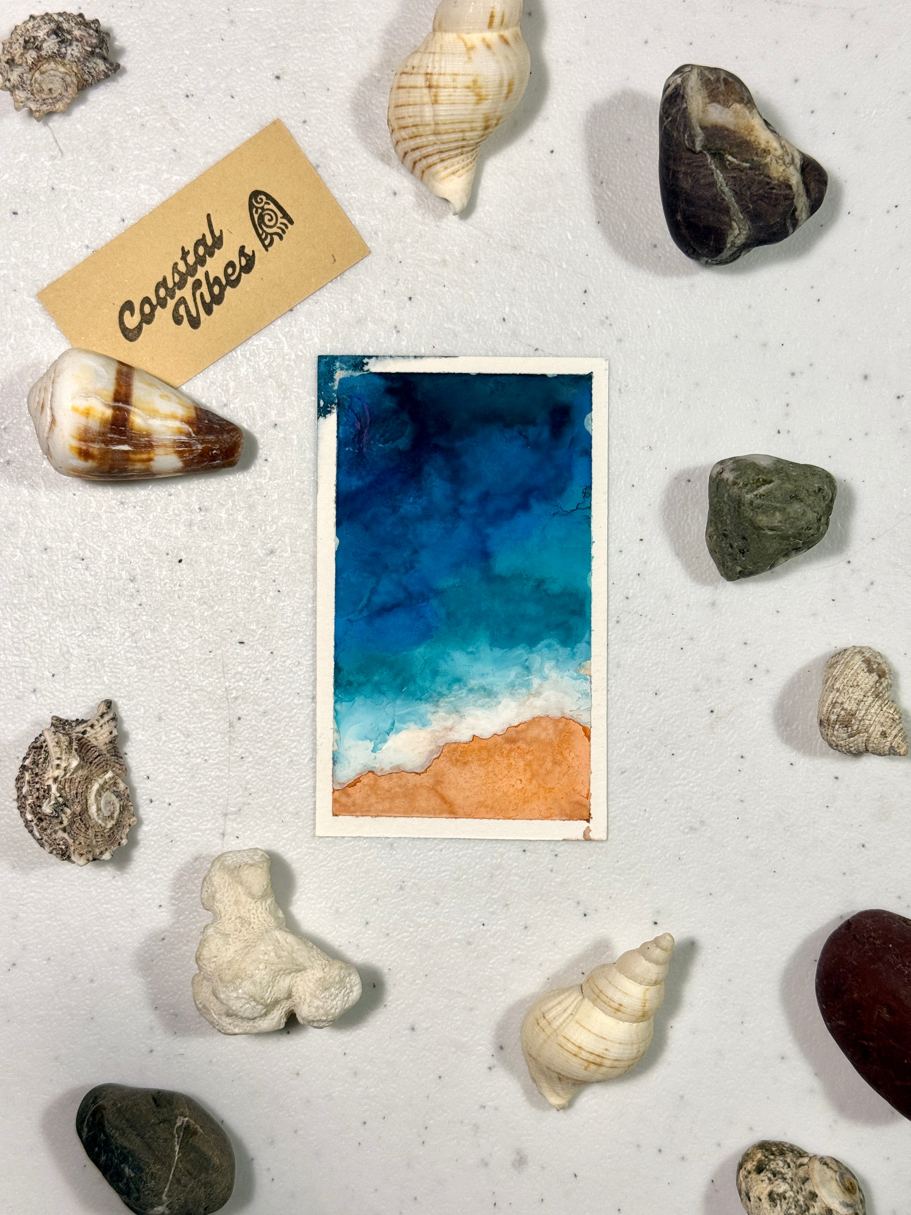 Mini Watercolor Art Cards - WC-029