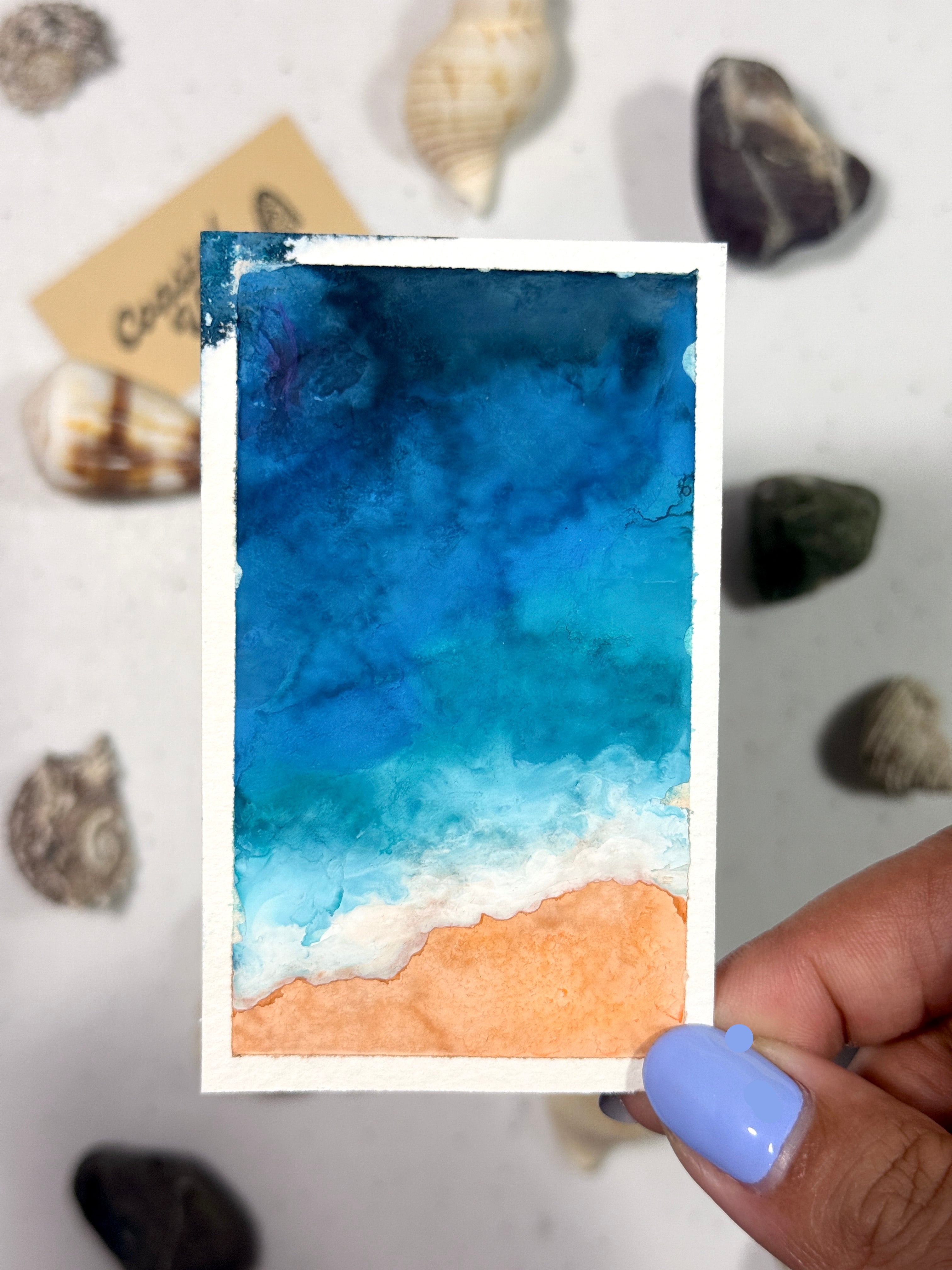 Mini Watercolor Art Cards - WC-029