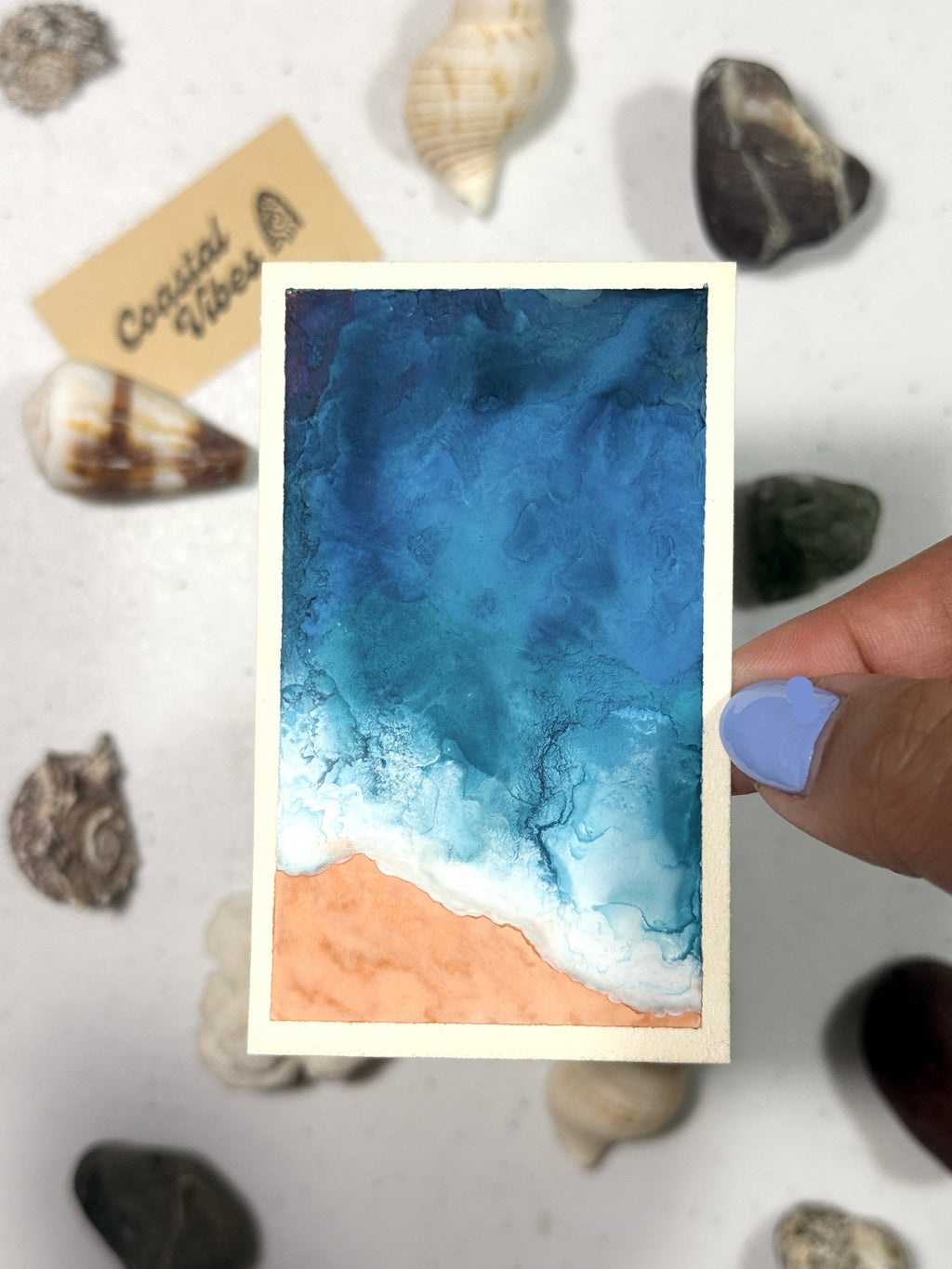 Mini Watercolor Art Cards - WC-025