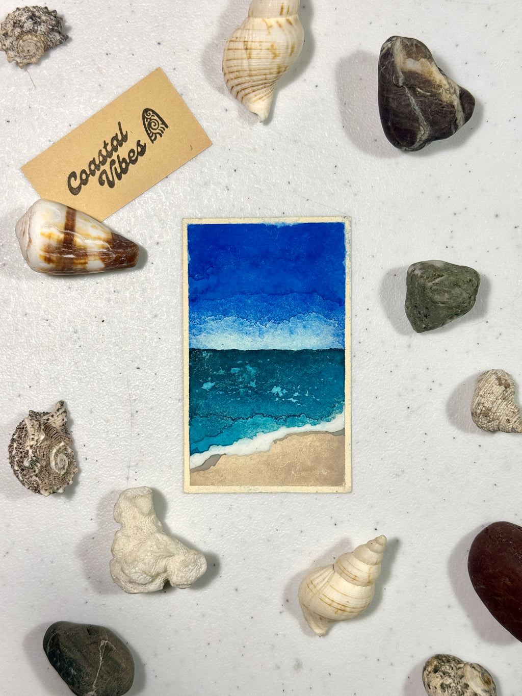 Mini Watercolor Art Cards - WC-033