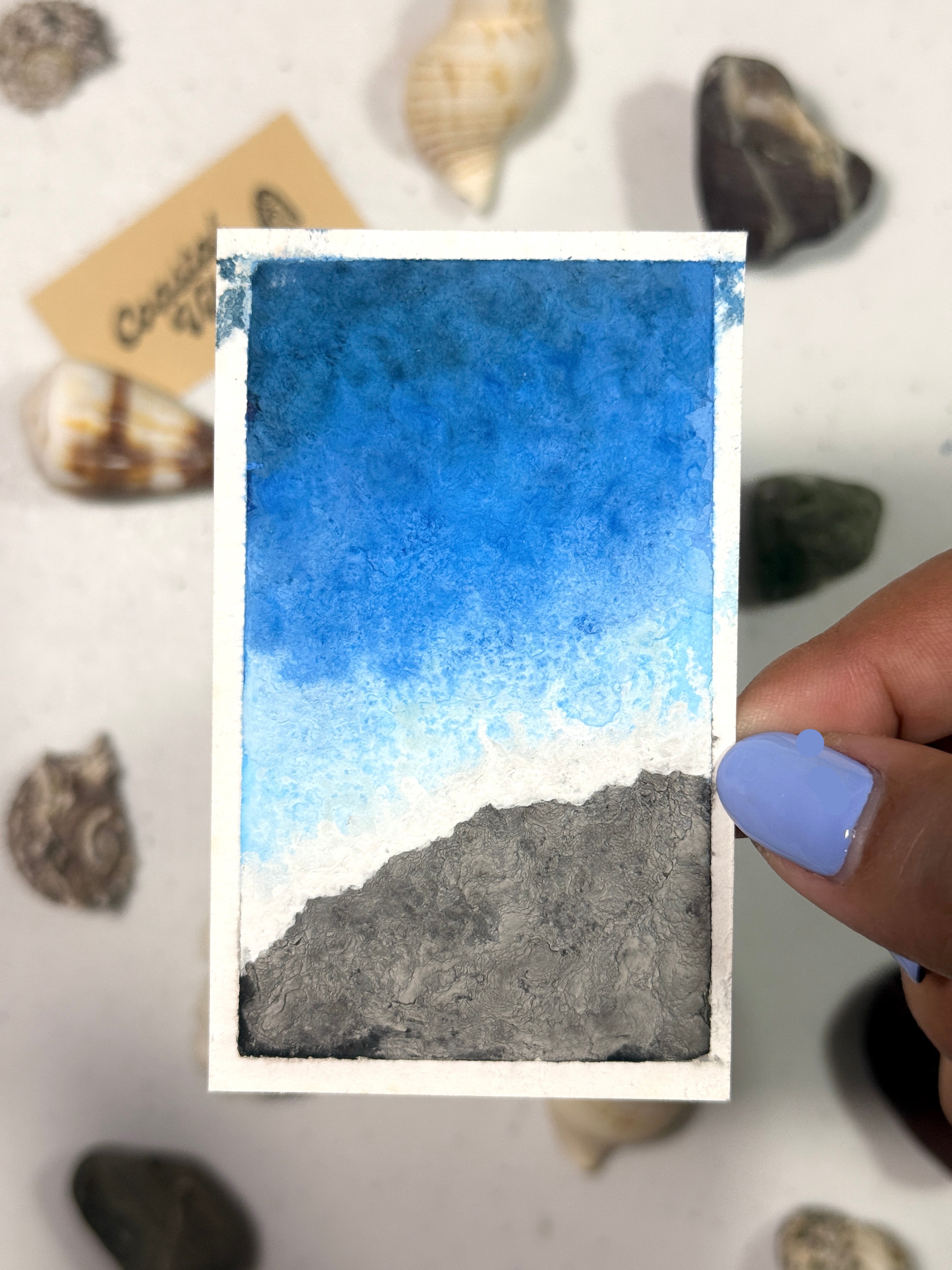 Mini Watercolor Art Cards - WC-032