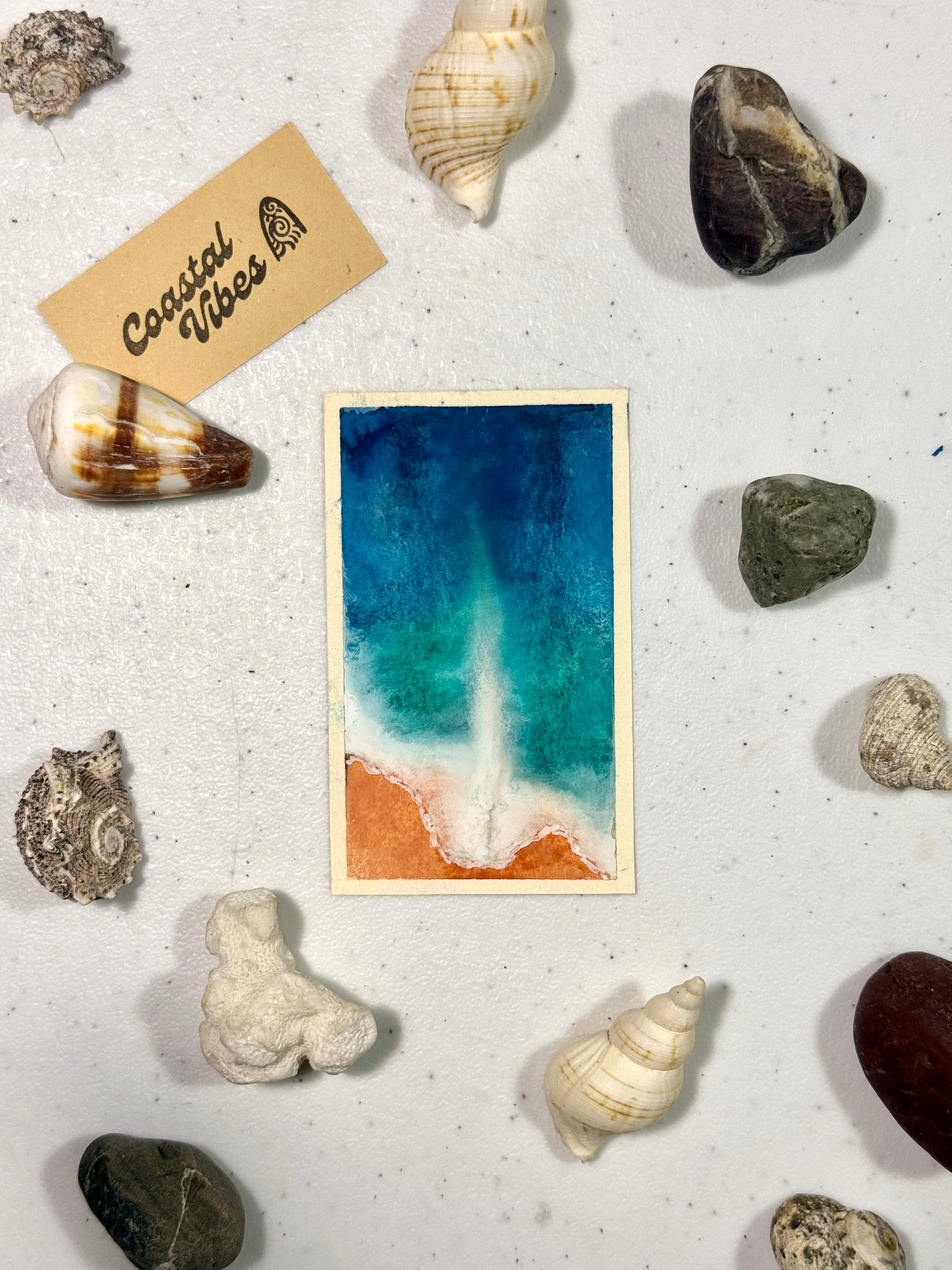 Mini Watercolor Art Cards - WC-035