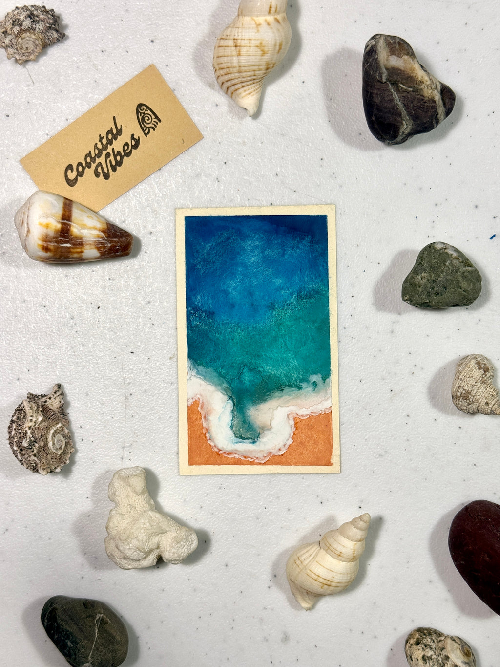 Mini Watercolor Art Cards - WC-036