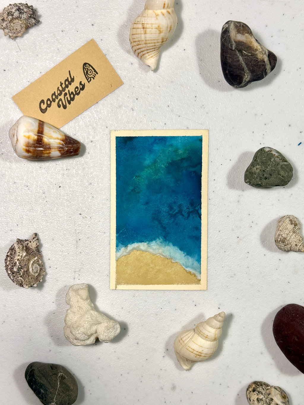 Mini Watercolor Art Cards - WC-034