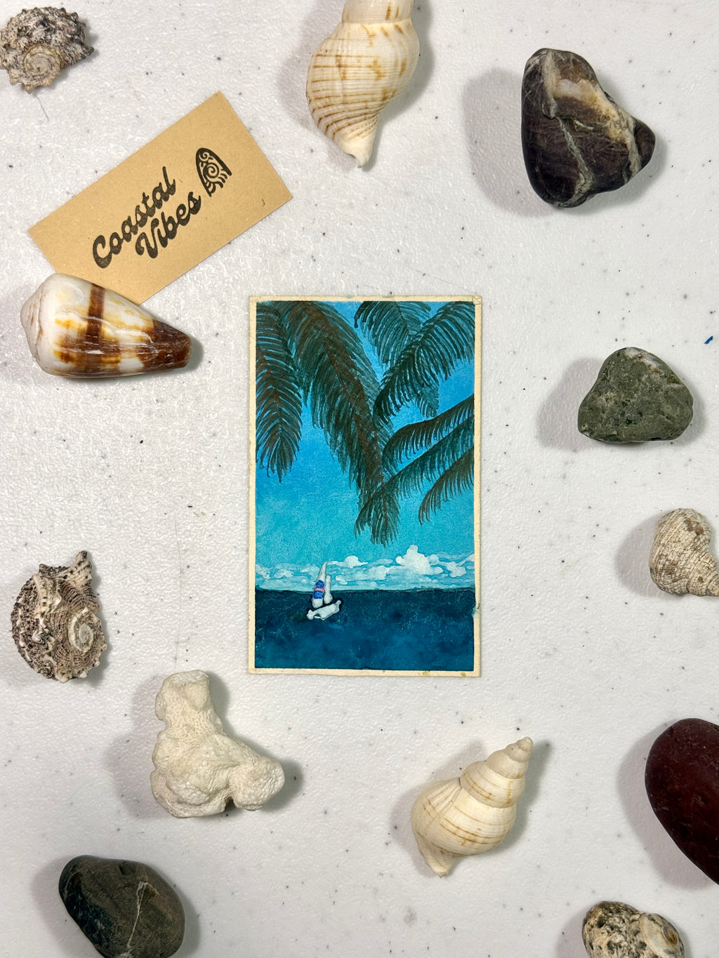 Mini Watercolor Art Cards - WC-031