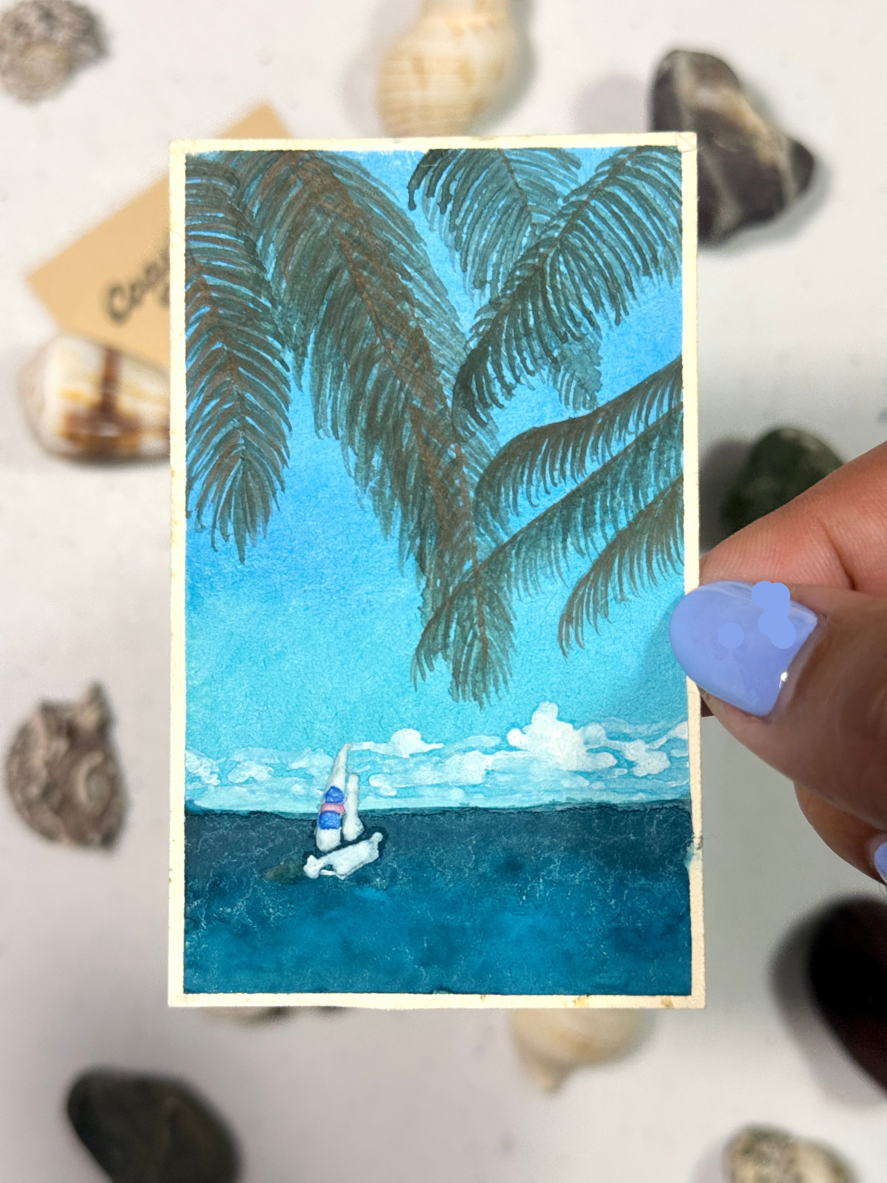 Mini Watercolor Art Cards - WC-031