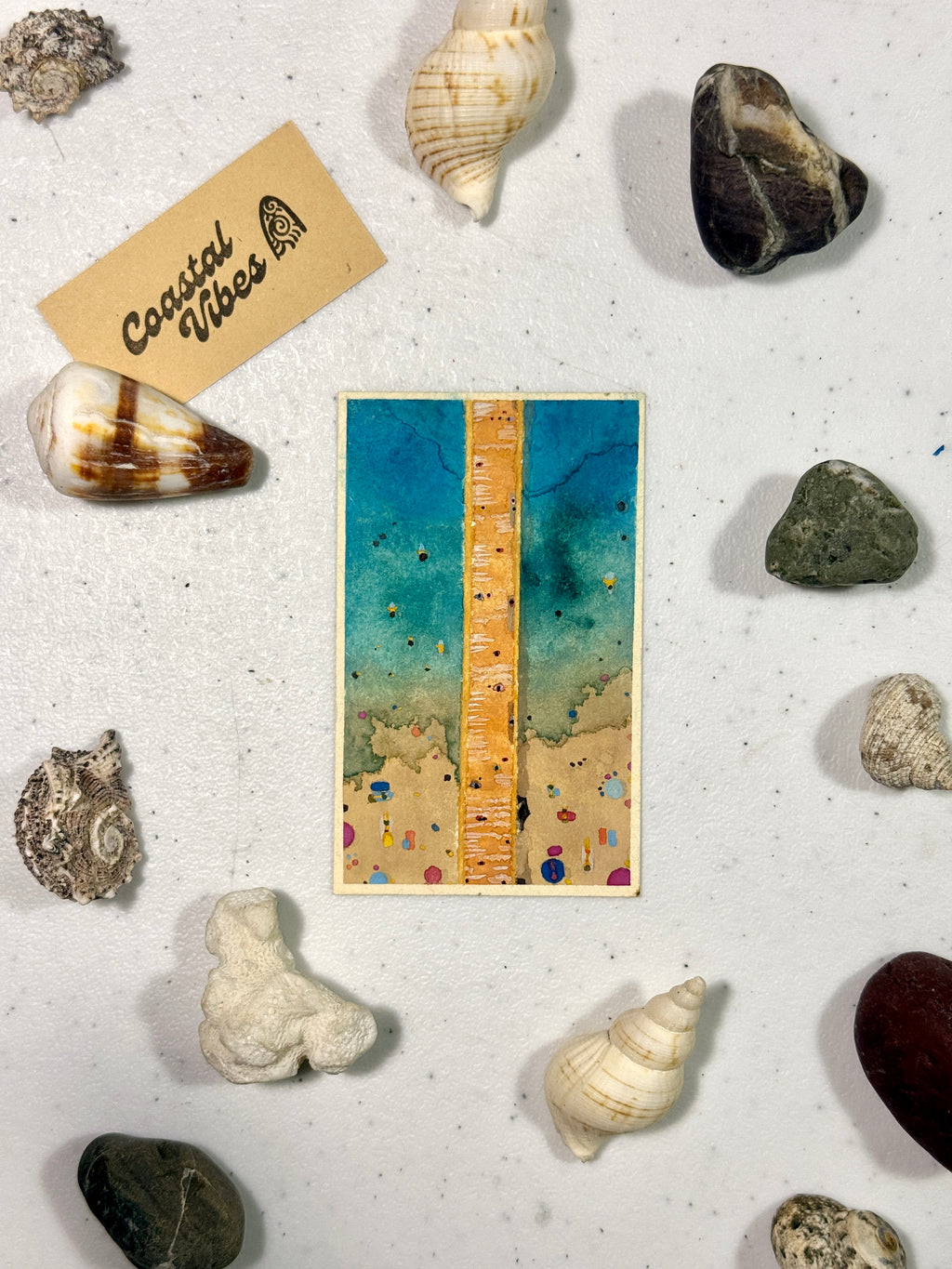 Mini Watercolor Art Cards - WC-039
