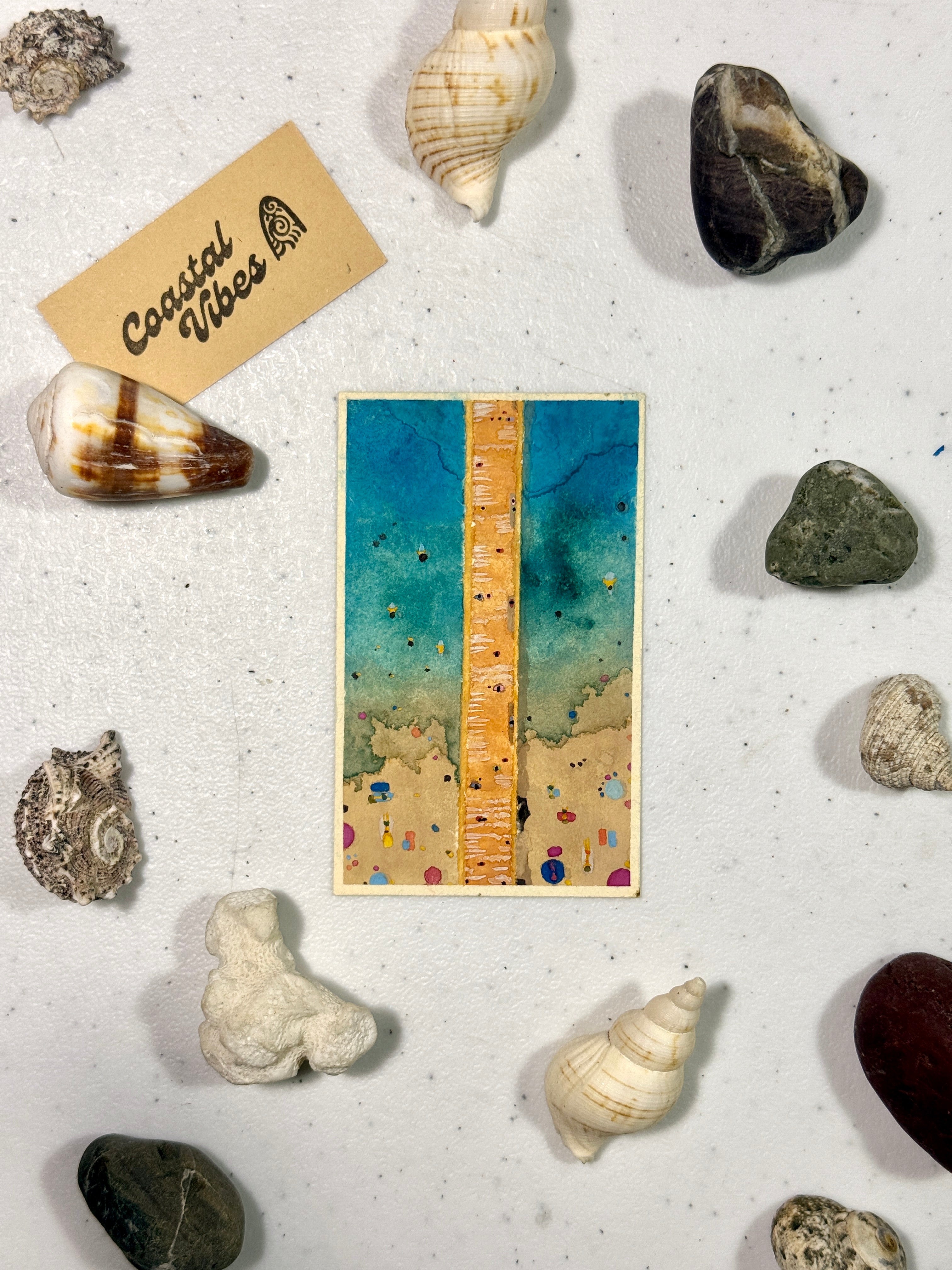Mini Watercolor Art Cards - WC-039