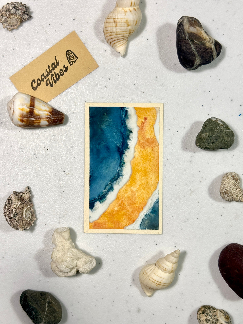 Mini Watercolor Art Cards - WC-038