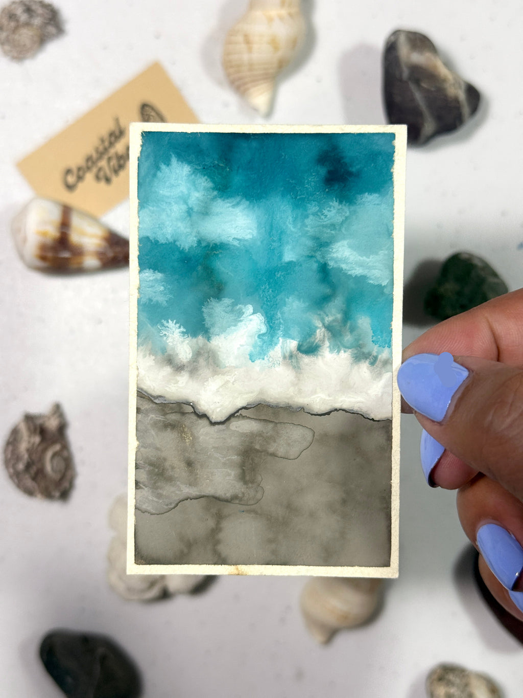 Mini Watercolor Art Cards - WC-041