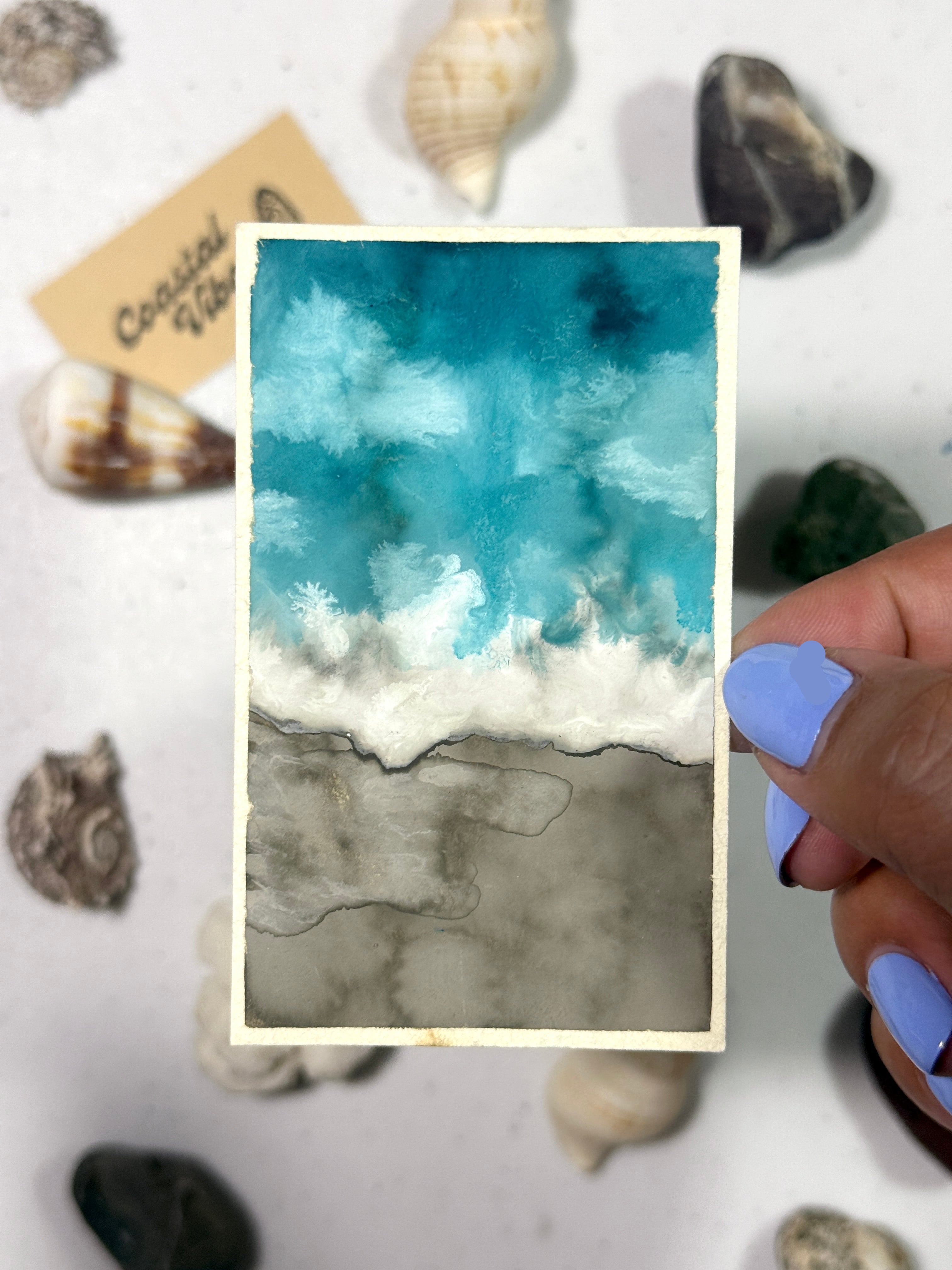 Mini Watercolor Art Cards - WC-041