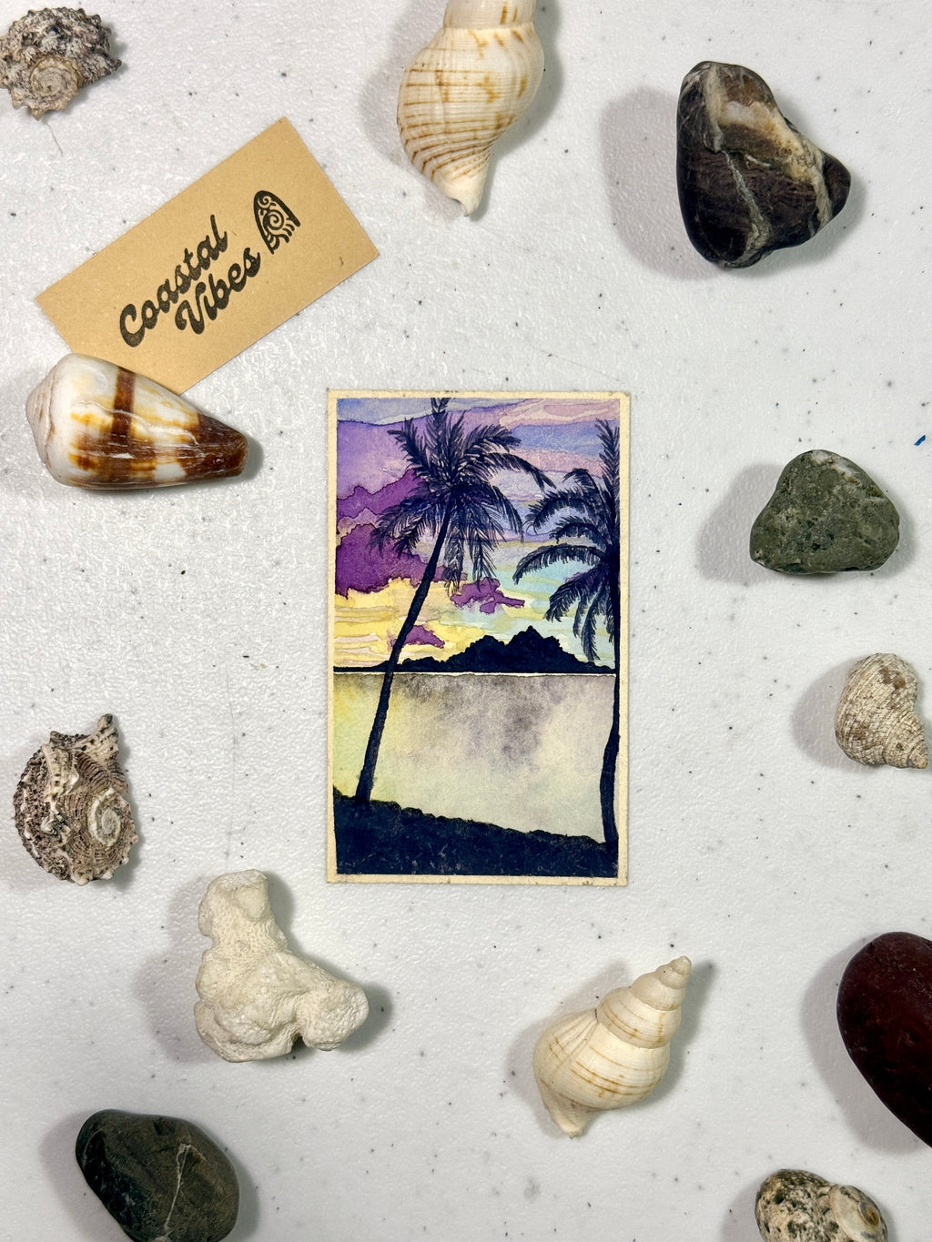 Mini Watercolor Art Cards - WC-037
