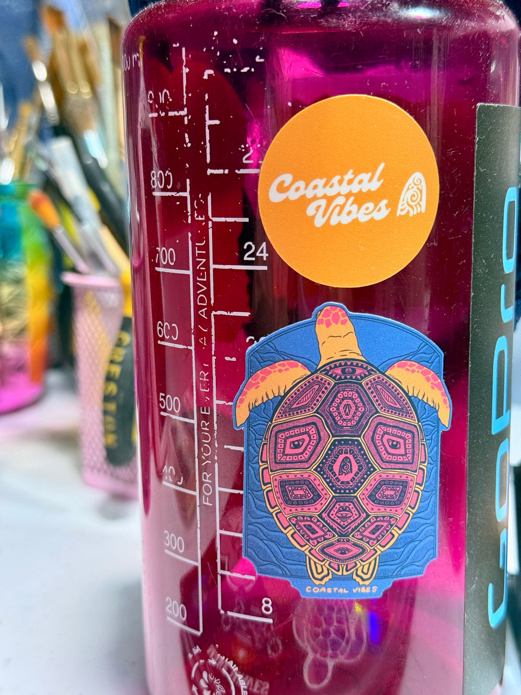 Turtle - Waterproof Matte Sticker