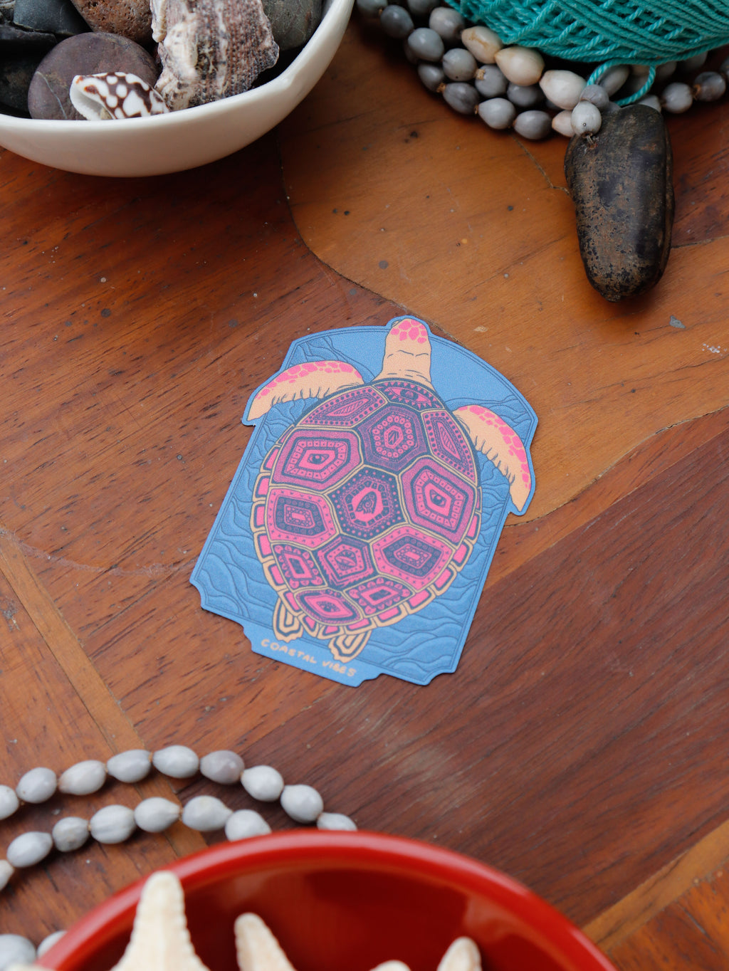 Turtle - Waterproof Matte Sticker