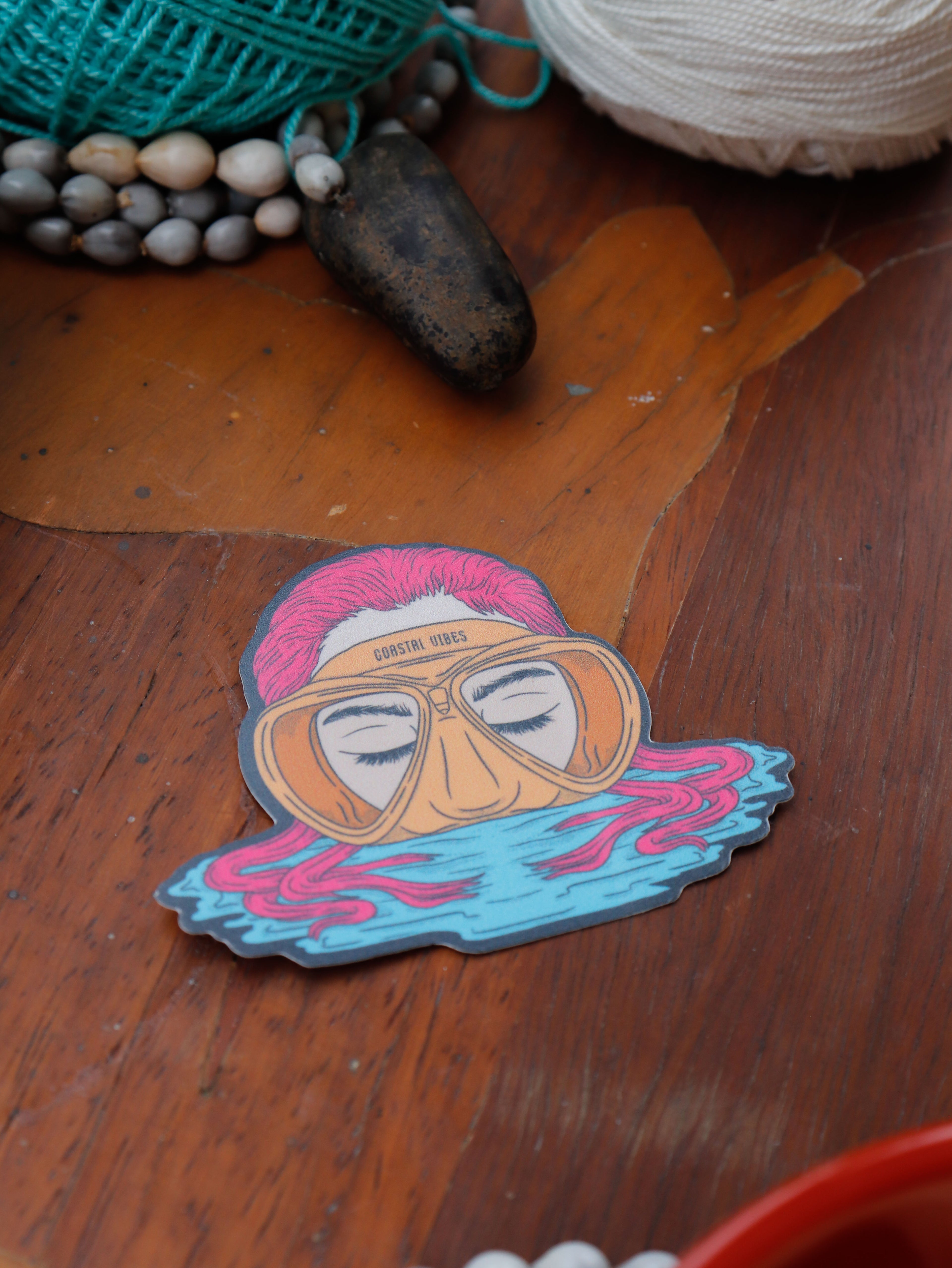 Diver - Waterproof Matte Sticker