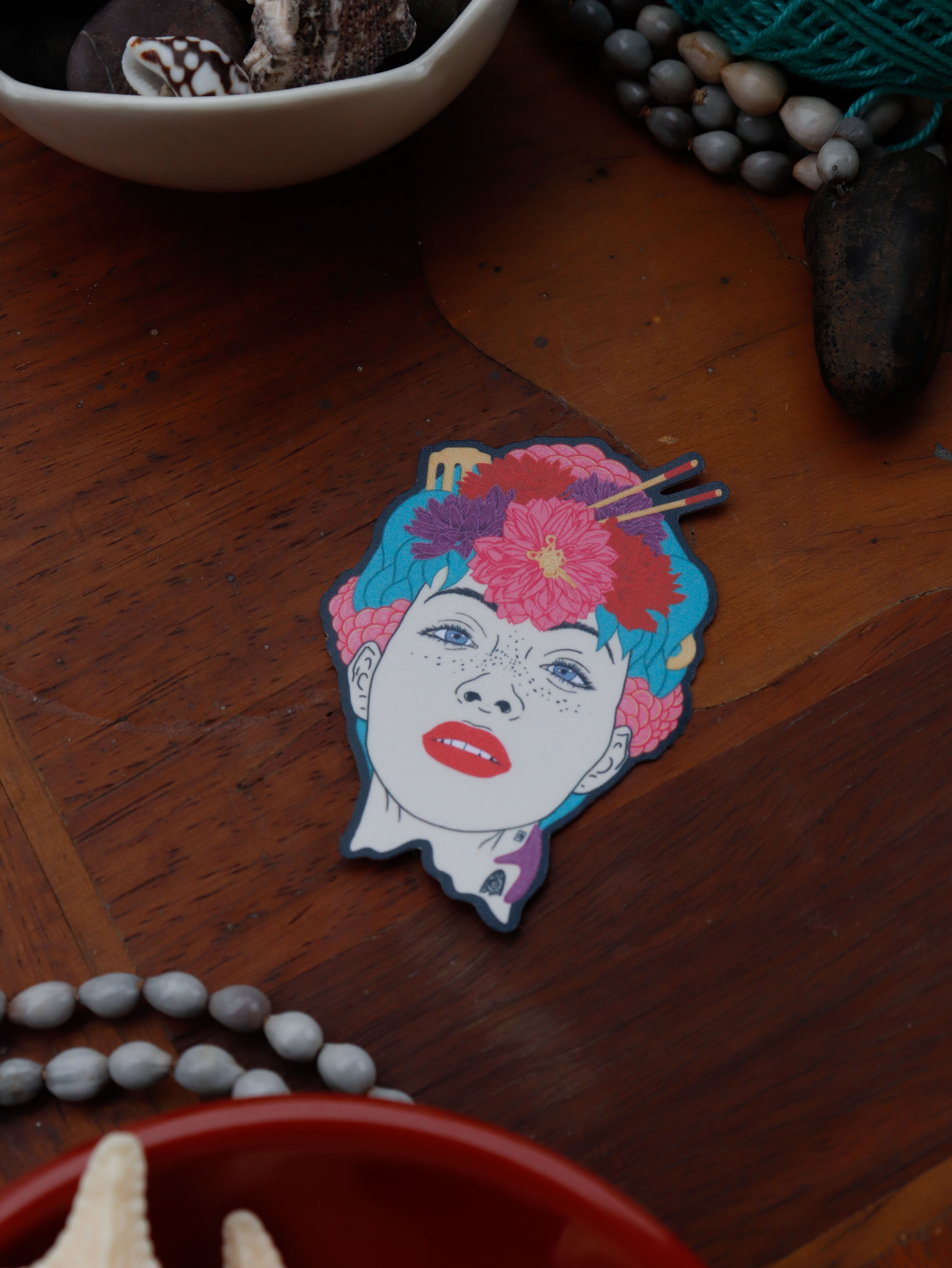 Flou - Waterproof Matte Sticker