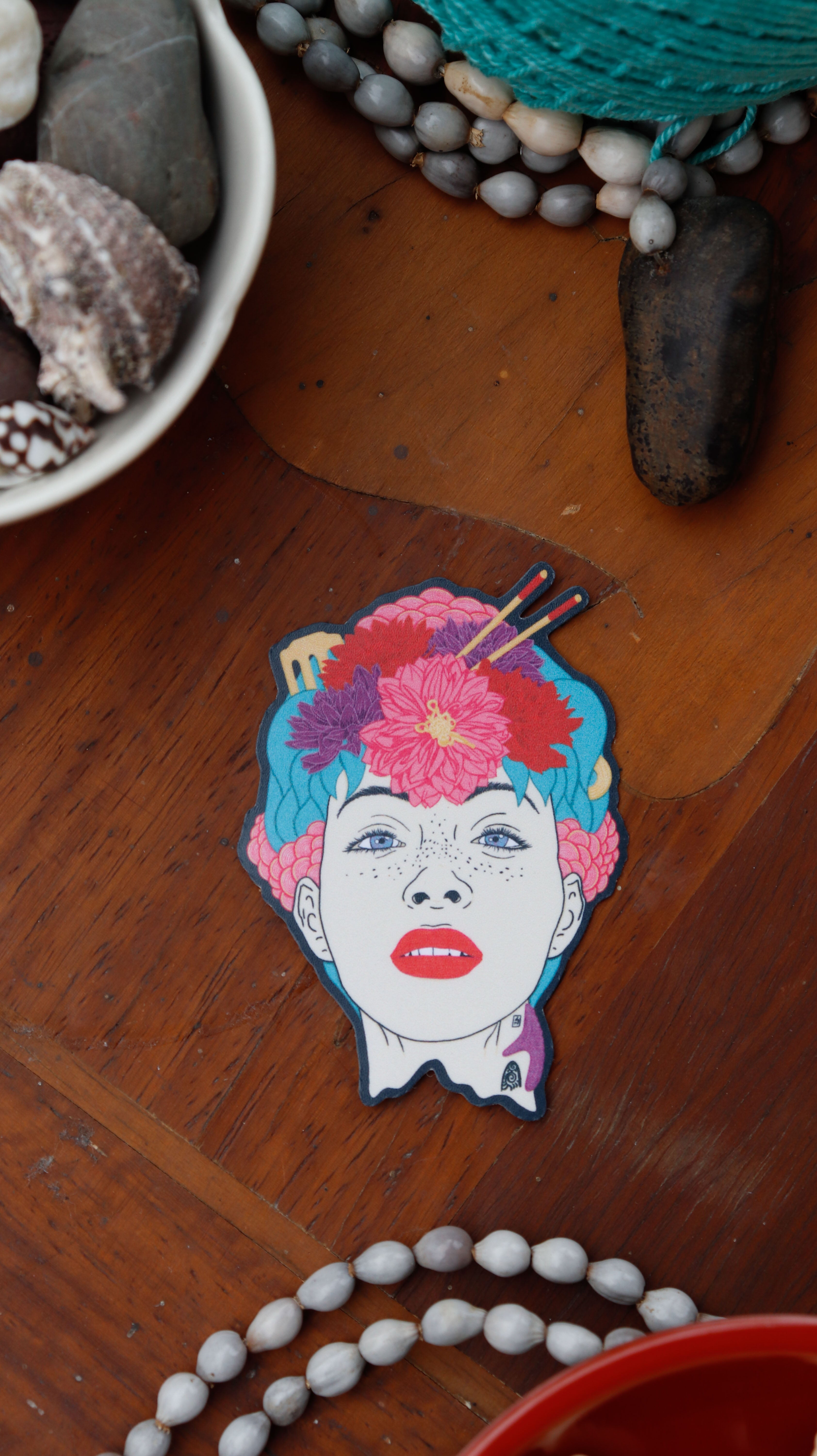 Flou - Waterproof Matte Sticker