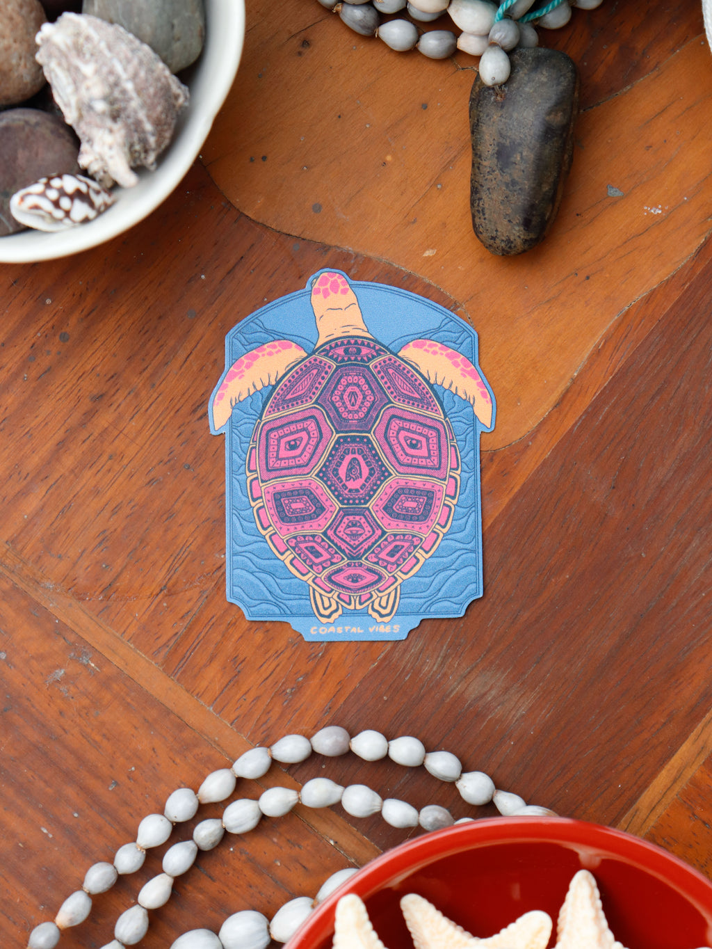 Turtle - Waterproof Matte Sticker