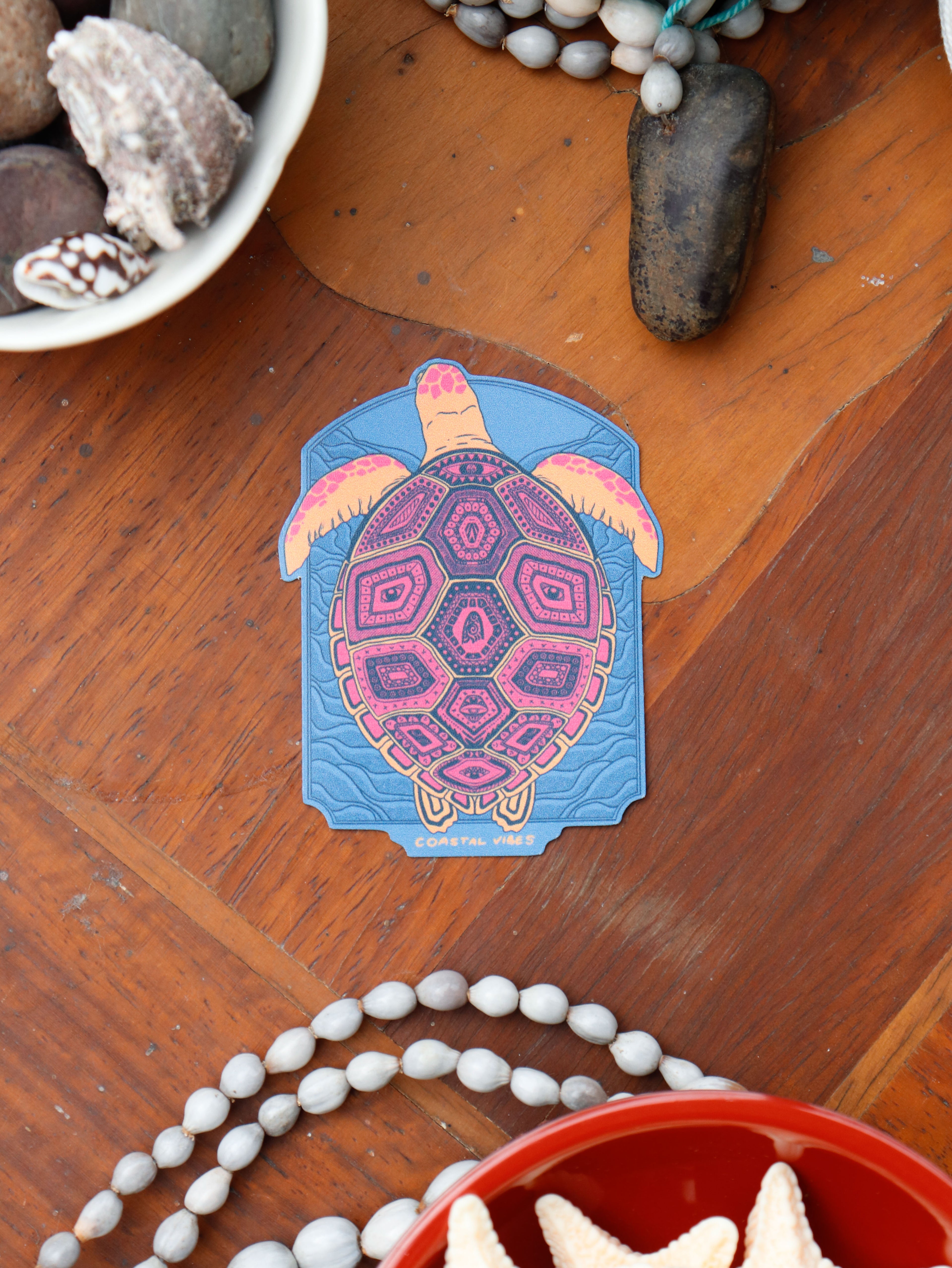 Turtle - Waterproof Matte Sticker